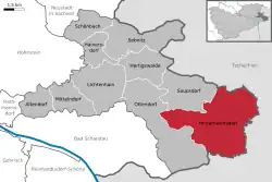 Hinterhermsdorf na mapě