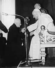 Bl. Giacomo Alberione spolu s papežem sv. Janem XXIII.