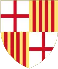 Barcelonská dynastie coby katalánská knížata, užíván do 18. století