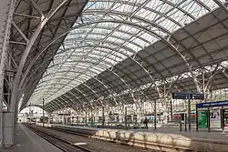 Nýtovaná hala z roku 1906 po rekonstrukci (2017)