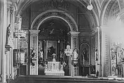 Historická výzdoba kostela sv. Havla v Dolním Újezdě (1930)