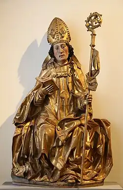 sv. Mikuláš (kolem 1490), Bayerisches Nationalmuseum, Mnichov