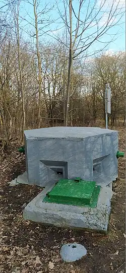 Hladový vrch - bývalá pozorovatelna civilní obrany