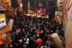 Hlavní sál Divadla Pod čarou