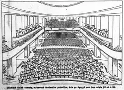 Hlediště Velké operety, Praha, 1933