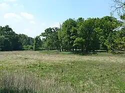 jeden z vypuštěných rybníků