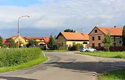 Východní část obce