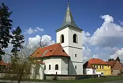 Kostel Povýšení sv. Kříže ve Vrbně u Mělníka