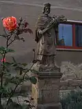 Hořešovice - socha svatého Jana Nepomuckého (5).JPG