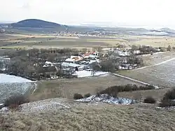 pohled z vrchu Číčov