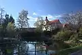 Rybník a kostel
