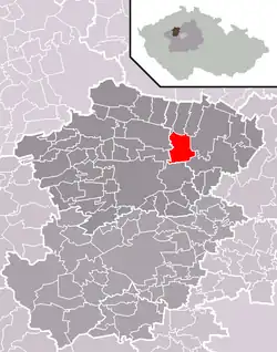 Hobšovice na mapě