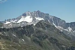 Hochalmspitze od severozápadu