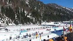 Stadion během Mistrovství světa 2017