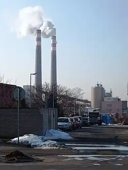 Pohled od hodonínského zámku