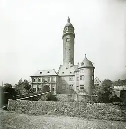 Zámek Höchster (Hoechster Schloss), asi 1900