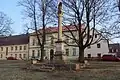 Mariánský sloup na náměstí