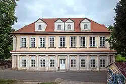 Bývalá restaurace na ostrově Štvanice