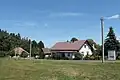 Severní část osady s domem čp. 5