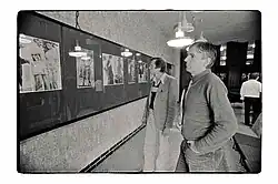 Výstava grafických dvojstran módní fotografie Dušana Šimánka, 1982, Galerie F, Bánská Bystrica