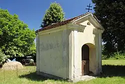 Holy Trinity chapel, Žleby 02.JPG