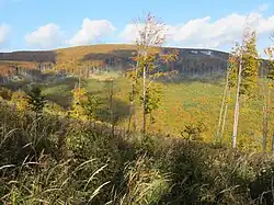 Hora Jelenec (925 m n. m.) V Bílých Karpatech
