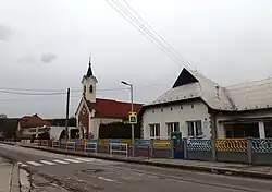 Kaple Panny Marie Lourdské v centru obce