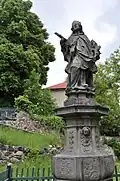 Horní Jiřetín - Socha před kostelem.jpg