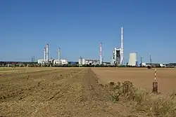 Elektrárna od jihozápadu