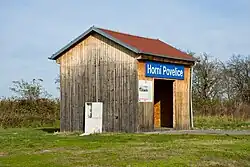 Přístřešek v zastávce v roce 2024