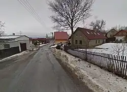 část obce zvaná Horní Prosíčka