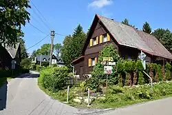 Dům ve středu vesnice