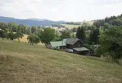 Pohled na vesnici od Vysokého