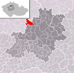 Horní Počaply na mapě