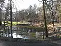 Revitalizovaný přírodně krajinářský park, pohled od zámku