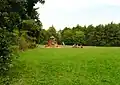 Jedno z hřišť v lesoparku (září 2008)