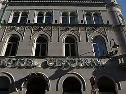 Hotel Central ve středu města