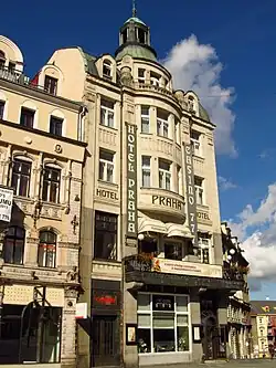 První liberecká stavba postavená ve stylu geometrické secese