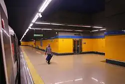 Nástupiště stanice