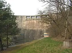 Klenbová hráz VD Vrchlice