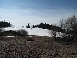 Severák se sjezdovkou