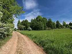 Cesta z Neřežína na Hrachoviště