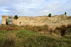 Zřícenina hradu Lanšperka v roce 2012