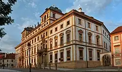 Toskánský palác na Hradčanském náměstí