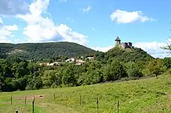 pohled na hrad z Maďarska