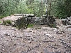 Hrad - hrádek Chřibský, Doubice.JPG