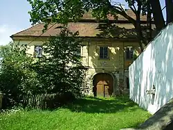 Hradec u Stoda, Fara, stav 2004.jpg