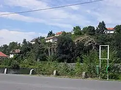 Pohled na Brunšov od Štěchovic