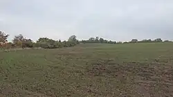 Severní strana hradiště