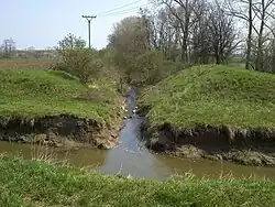 Ústí Hranečnického potoka do Litavy